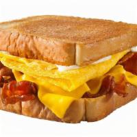 Bacon, Egg & Cheese · Beef or turkey.