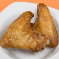 Fried Chicken Wings (6) · Hot & spicy.