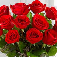 1 Doz Long Stemmed Red Roses  Arranged In A Vase · 1 Doz Beautiful Long Stemmed Red Roses Arranged In a Vase.
