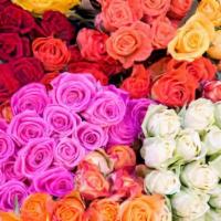 1 Doz Any Color Roses Arranged In A Vase · 1 Doz Beautiful Long Stemmed Roses In a Vase. You Choose The Color!