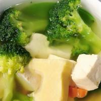 Vegetables Soup · Quart. Served with crispy noodles