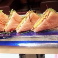 Sushi Sandwich · spicy tuna.spicy crab.avocado. eel sauce. spicy mayo