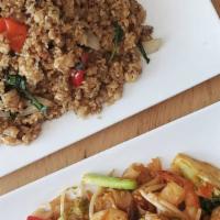 Vegetable Fried Rice · Vegan, Vegetarian. Special fried rice with egg and mixed vegetables in special sauce.