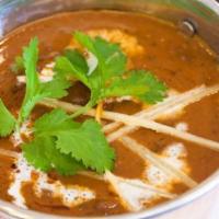 Maharaja Dal Makhani · No gluten ingredients. Creamed lentils slow cooked and flavored with fresh ginger, garlic an...