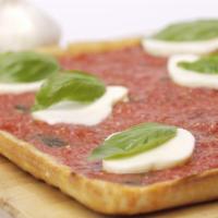 Margherita (Personal) · Served with mozzarella cheese, a touch of plum tomato sauce, and topped with mozzarella and ...