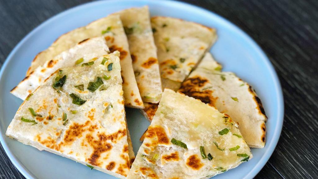 Scallion Pancake 葱油饼 · 葱油饼. chinese crepe with green onions, 6-8 pieces
