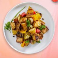 Home Fries  · (Vegetarian) Idaho potato fries cooked until golden brown and garnished with salt.