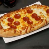Kid Pizza Pepperoni · tomato san marzano sauce , mozzarella, pepperoni cupp
