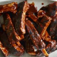 5 Bbq Ribs With 2 Sides · Five pieces. So juicy, succulent, finger-licking good and are just fall off the bone tender,...