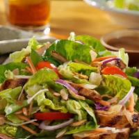 Grilled Chicken Salad (+Large Garden Salad) · Fresh and healthy garden salad, comes with dressing on the side, served with grilled chicken...