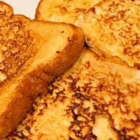 French Toast · 3 Slices & Powdered Sugar