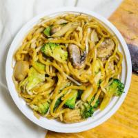 Vegetable Lo Mein · Soft noodles