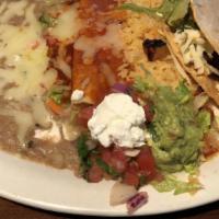 Enchilada & Taco · Soft or crispy.