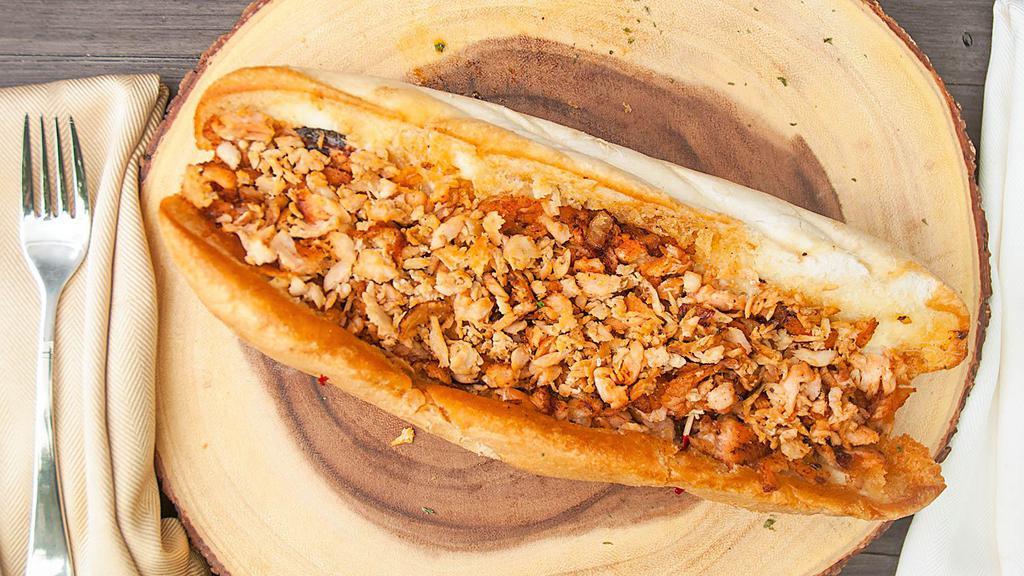 Salmon Cheese Steak · please list toppings you would like