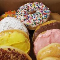 Delicious  Dozen · Dino's will hand-select a delicious 12 donuts especially for you!
