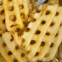 Waffle Cut French Fries · Waffle cut fries .... yum