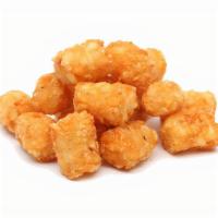Tater Tots · 1/2 pound of Crispy deep fried tater tots lightly salted