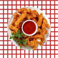 Chicken Fingers  · Chicken tenders breaded and fried till golden and crisp, prepared in your choice of sauce.