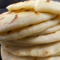 Pupusa Loca · Homemade Tortilla Filled with Everything.