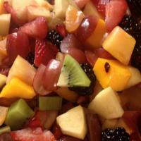 Fresh Fruit Salad Bowl · 