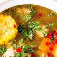 Sancocho (Monday Only) · Dominican soup.