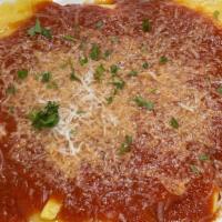 Cheese Ravioli · Served with soup or salad and bread.