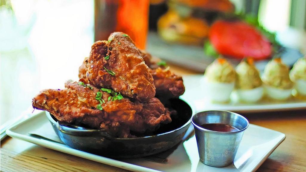 Lewellyn'S Fine Fried Chicken · 1/2 of our famous bird served with honey hot sauce -available gluten free-