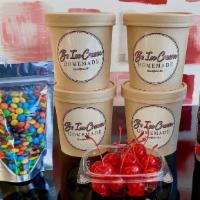 Sundae Party Pack · All the essentials to have your own sundae party. Four pints of B's ice cream your choice of...