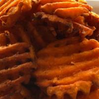 Sweet Potato Fries · Served with your choice of sauce on the side