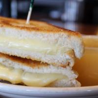 Kid'S Grilled Cheese · american cheese, white bread, choice of one side