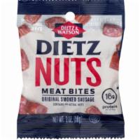 Dietz Nuts Original Smoked Sausage Meat Bites 2Oz · Dietz Watson
