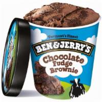Ben & Jerry'S Chocolate Fudge Brownie 16Oz · Fudgy chunks of brownie goodness mixed into dark and rich chocolate ice cream. Sounds like a...