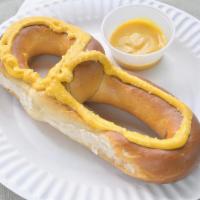 Plain Jawn · A soft Philly pretzel topped with your choice of spicy or yellow mustard.. with or without s...