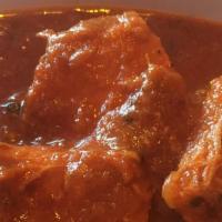 Chicken Vindaloo · Vindaloo sauce is often renowned as the most spiciest Indian sauce. Curried potato,vinegar a...