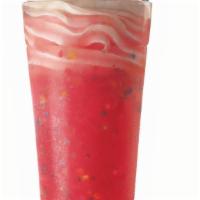 Watermelon Sour Patch Kids Slush Float · Sour Patch Kids® watermelon flavor Slush, Real Ice Cream, Sour Patch Kids® candies