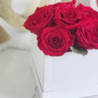 Small Square · This handmade bouquet boasts beautiful large buds of real roses accompanied by a few touches...