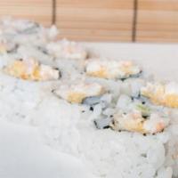 Crunchy Shrimp Roll · Shrimp and tempura crisps with mayonnaise.