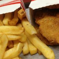 Kids Chicken Finger Meal · Come with fries and a drink.