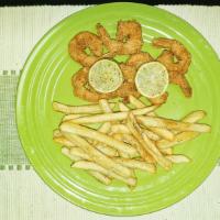Jumbo Shrimp (6) With Fries & Soda · Jumbo Shrimp (6 Pieces) - Includes Fries & Soda
