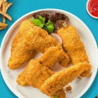 Tender Bender  · Chicken tenders breaded and fried until golden brown. Served with your choice of dipping sau...