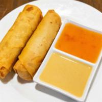 Crispy Spring Roll · Two pieces.