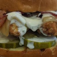 All American Sandwich · Pickles, Bacon, Ranch, Cheddar