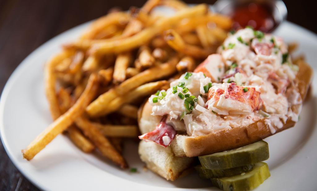 Lobster Roll · Chilled New England style. Served with hand cut fries.