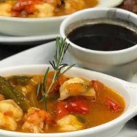 Camarones Al Ajillo · Shrimp in a garlic sauce.
Please specify your sides with your order ( 3 )
1- White, yellow o...