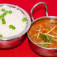 Lamb Curry · Tender lamb marinated and cooked in a curry sauce of fresh herbs and spices..