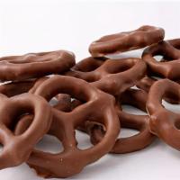 Dark Chocolate Covered Pretzels · Crispy pretzels coated with thick, dark chocolate provides a taste sensation, with fantastic...