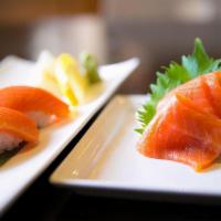 Sake (Salmon) · salmon, 2 pieces