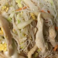 Chicken Mai Fun · Thin rice noodle.