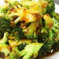 Broccoli In Spicy Garlic Sauce · Spicy. Served with white rice or brown rice. Hot and spicy.
