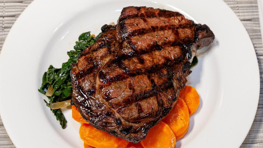 Grilled Ribeye · Grilled Ribeye  , sides sold separately below must order at least 1 side , can order 3 sides max.